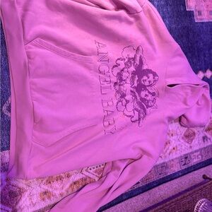 No Boundaries Pink Hoodie